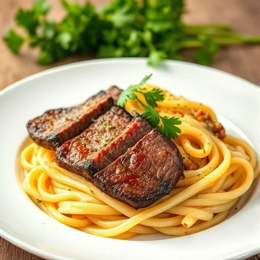 Steak and Pasta