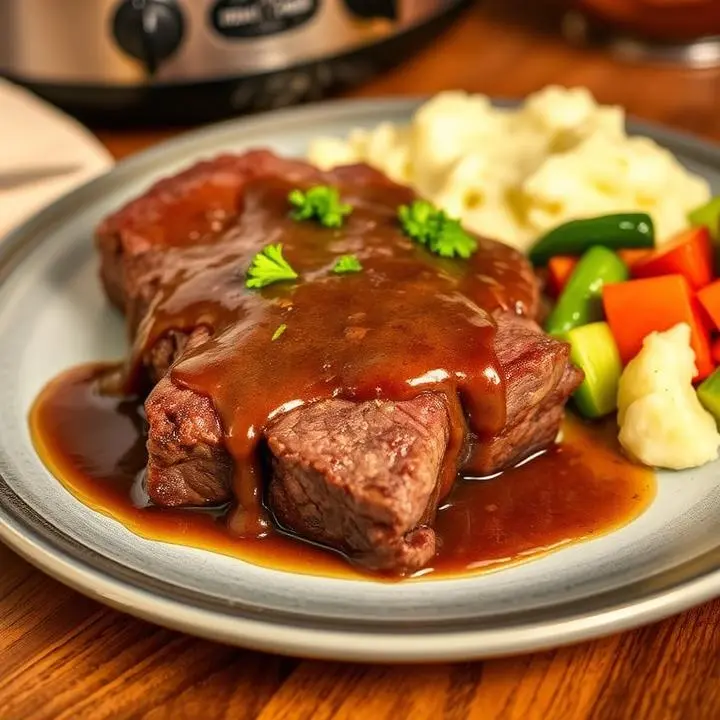 Slow Cooker Cube Steak