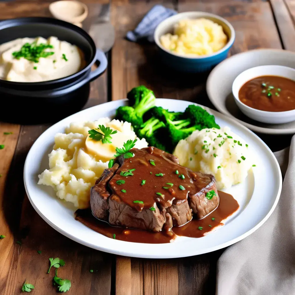 Slow Cooker Cube Steak