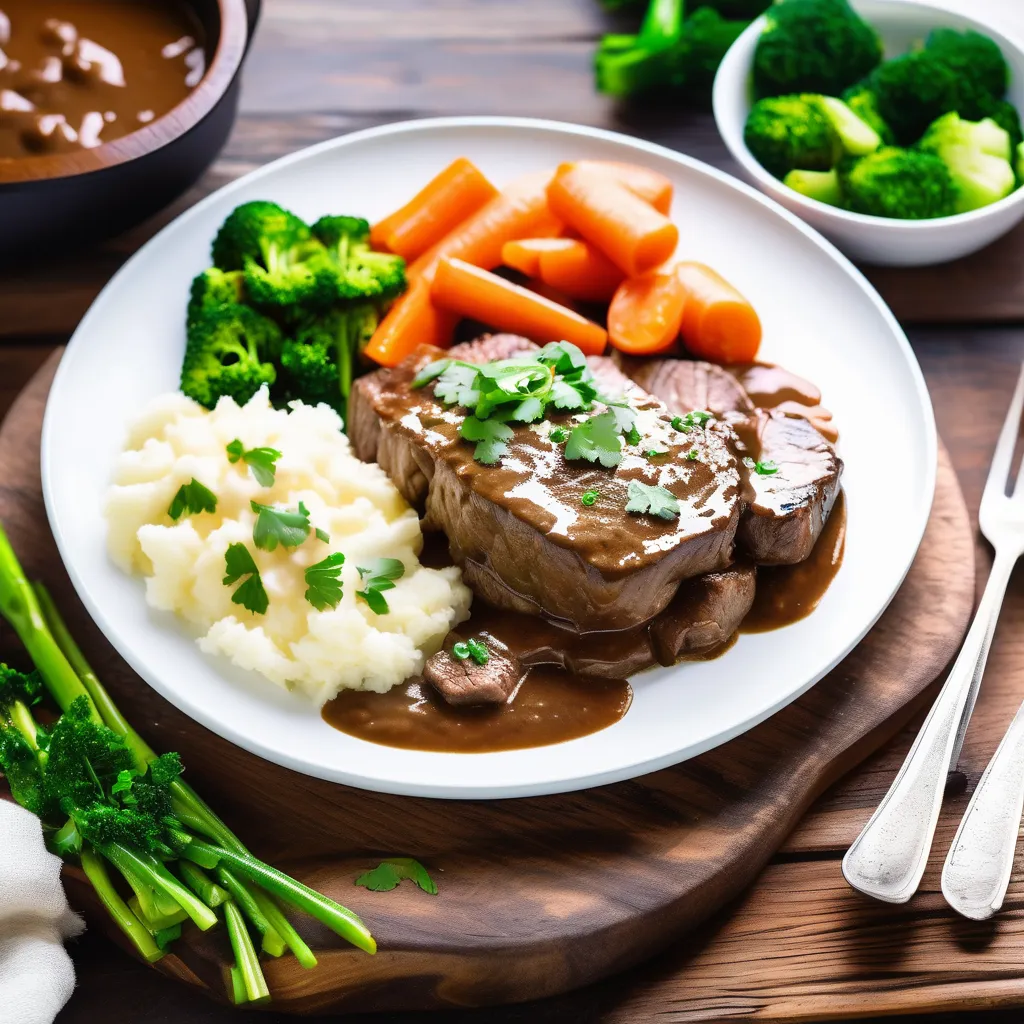 Slow Cooker Cube Steak